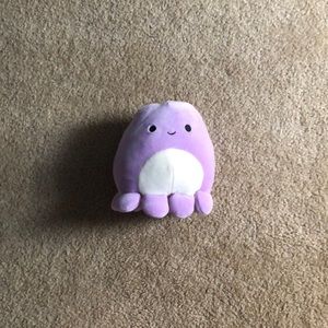5 inch violet the octopus good condition squishmallow